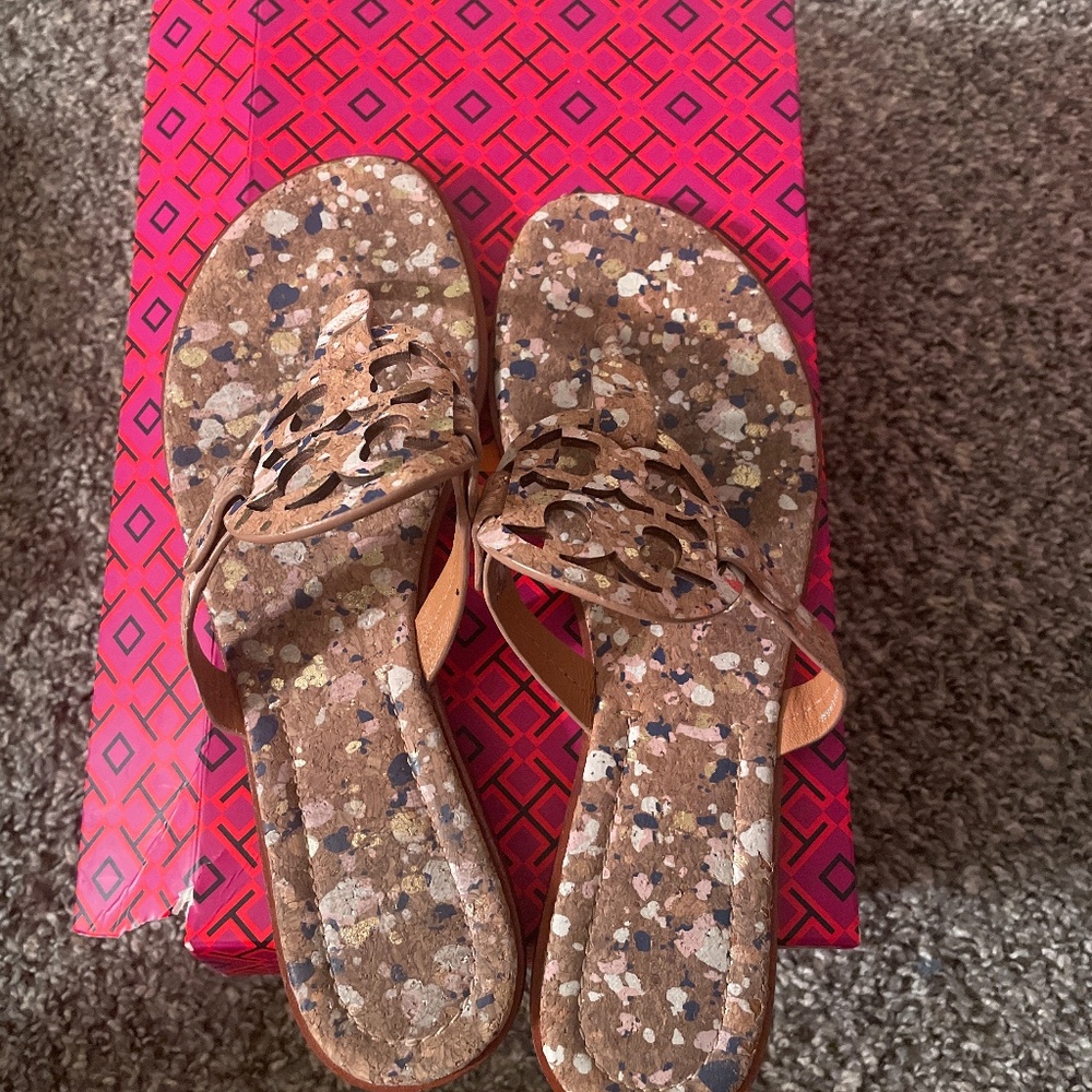 Tory Burch cork sandals